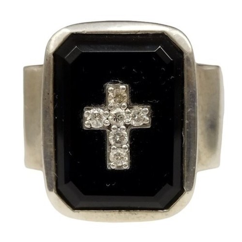 R4543 silver 925 onyx - 925,